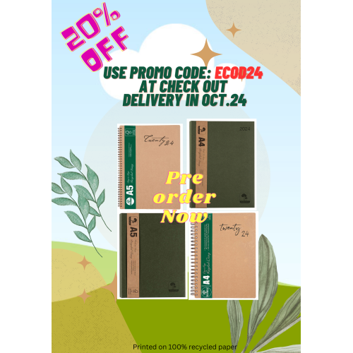 Earthcare Recycled A5 Diary (Week to View)