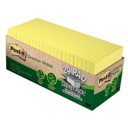 Recycled Post-It Notes Cabinet Pack (Pack of 24 Pads)