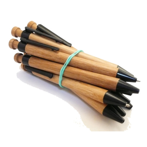 Bamboo Click Pens