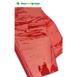 Coloured Cellophane Sheets - Red (Pack of 25)