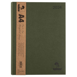 Earthcare Recycled A4 Diary (Day To Page)