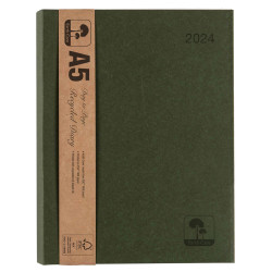 Earthcare Recycled A5 Diary (Day To Page)