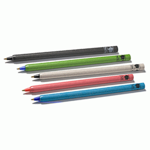 EcoFirst Recycled Paper Pen (Black, Black)