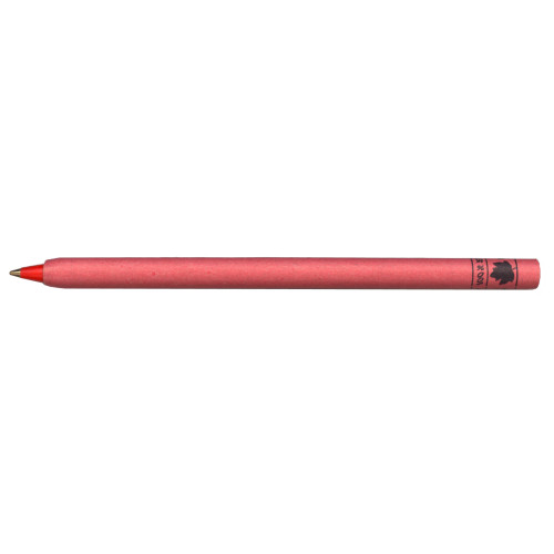 EcoFirst Recycled Paper Pen (Red, Red)