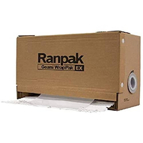 GreenWrap ExBox - Paper Packaging ( white on white )