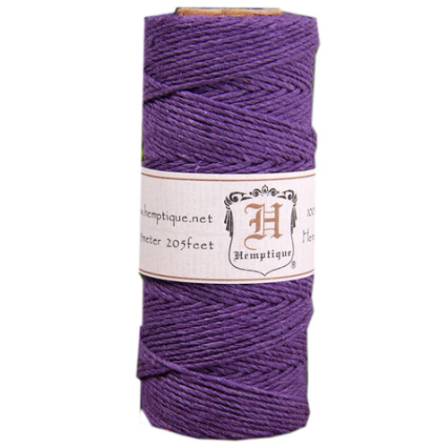 Hemp Twine - Dark Purple