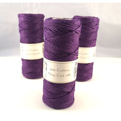 Hemp Twine - Dark Purple