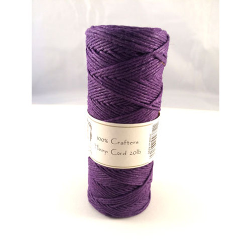 Hemp Twine - Dark Purple