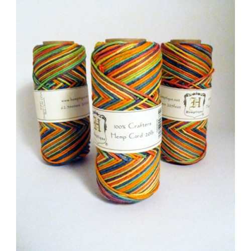 Hemp Twine Multi Colour - Rainbow
