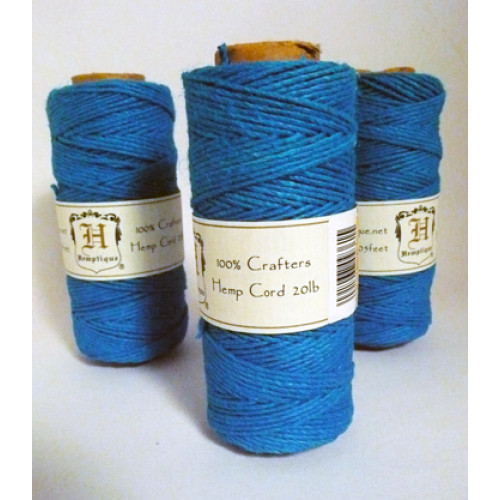 Hemp Twine - Turquoise