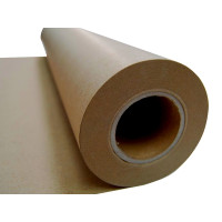 Recycled Brown Kraft Paper Roll 80gsm, 600mm Wide, 300m Long