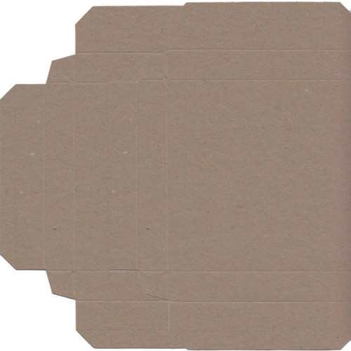 Recycled Gift Box (155mm square) - Natural Kraft (Pack of 5)