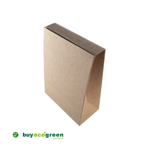 Recycled Gift Satchel (155 x 104 x 55mm) - Natural Kraft (Pack of 5)