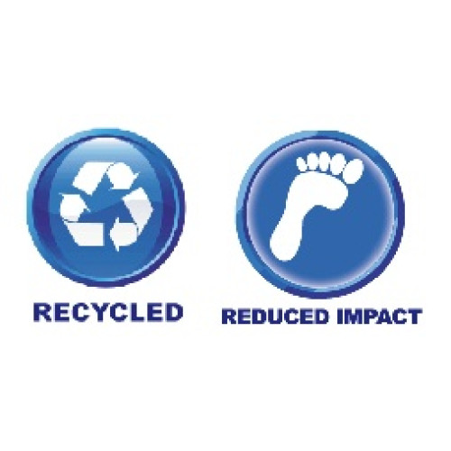 Recycled Plastic Pen - V Ball (blue)