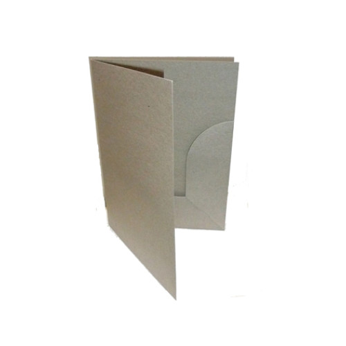 Recycled Presentation Folders A5 - Eco Brown (Pack of 10)
