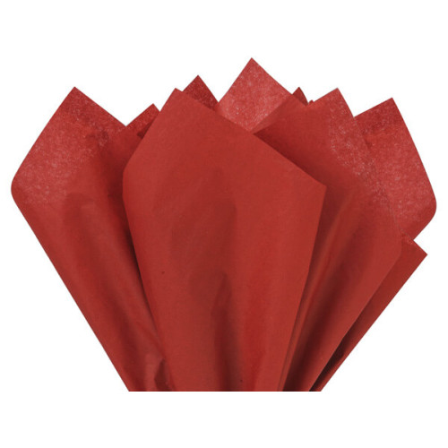 Recycled Tissue Paper - Scarlet 100% Recycled ( Pk Of 24 Sheets )