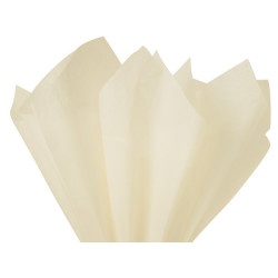 Recycled Tissue Paper - Soft Ivory 100% Recycled ( Pk of 24 sheets ) 