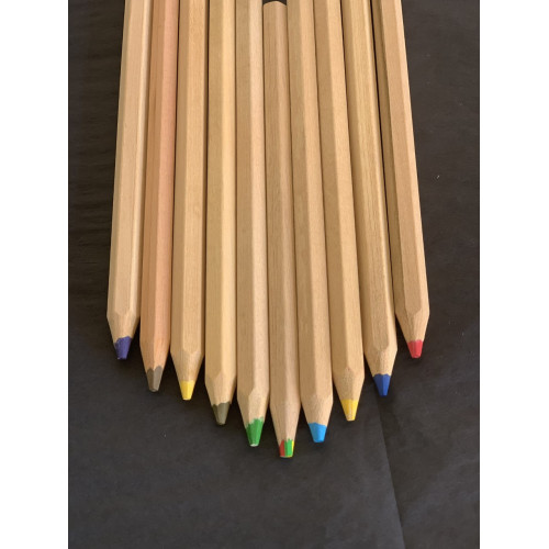 THICK Colour Pencils (Set of 10)