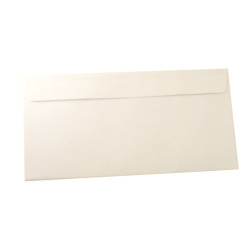 White 100% Recycled DL Envelopes. Box of 500.