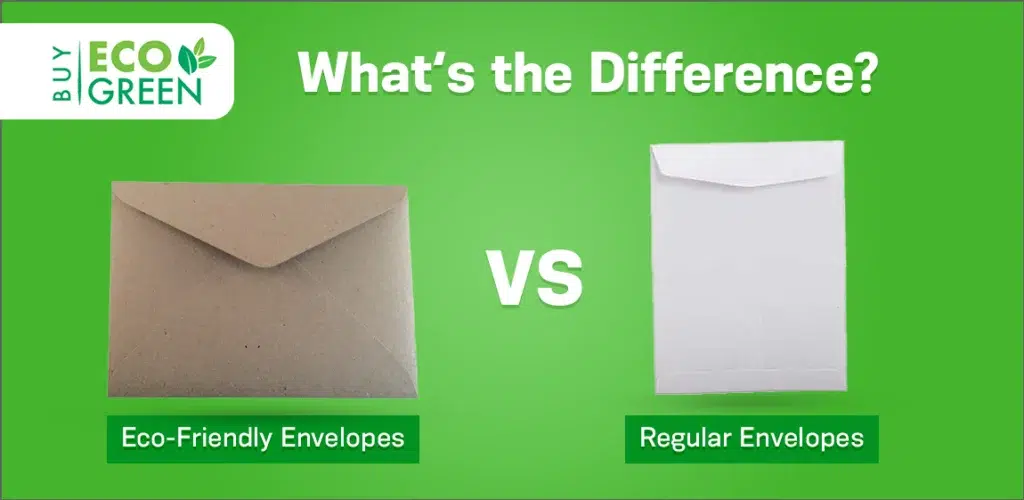 envelopes vs. regular envelopes