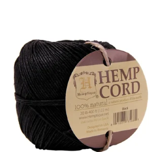 Hemp Twine Balls - Black