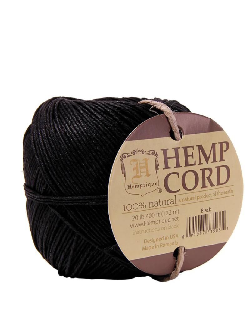 Hemp Twine Balls - Black