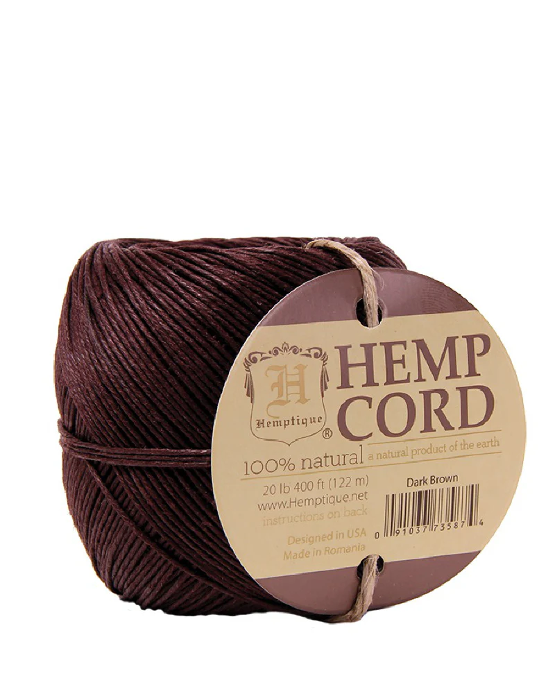 Hemp Twine Balls - Dark Brown