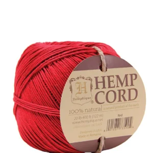 Hemp Twine Balls - Red