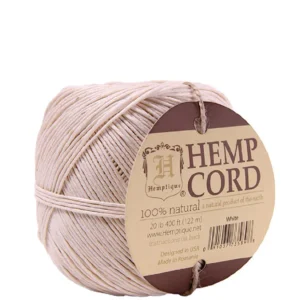 Hemp Twine Balls - White