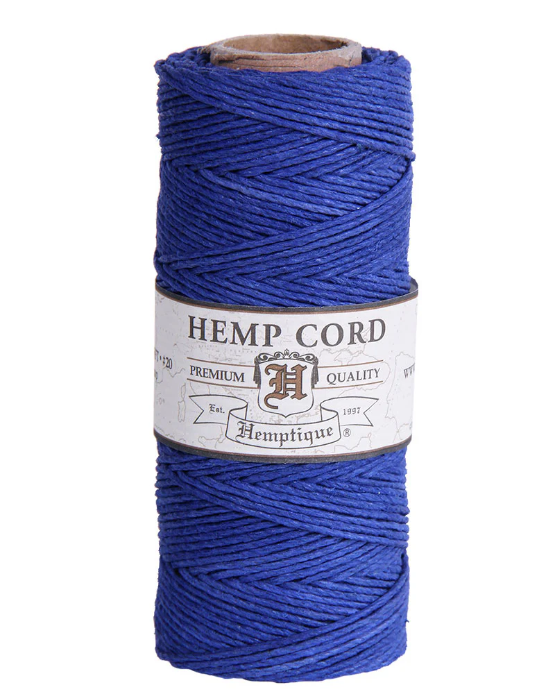 Hemp Twine – Blue