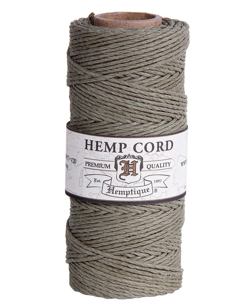 Hemp Twine – Dusty Olive