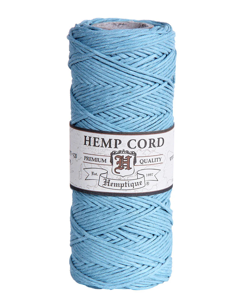 Hemp Twine – Light Blue