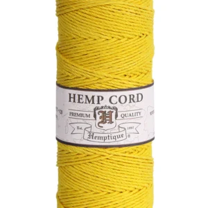 Hemp Twine - Yellow