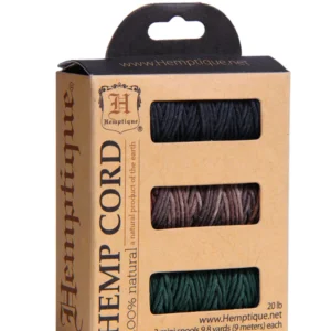 Hemp Cord – 3 pack spool in box – Moonlight