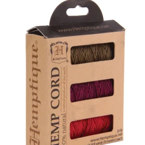 Hemp Cord – 3 pack spool in box – Oregon