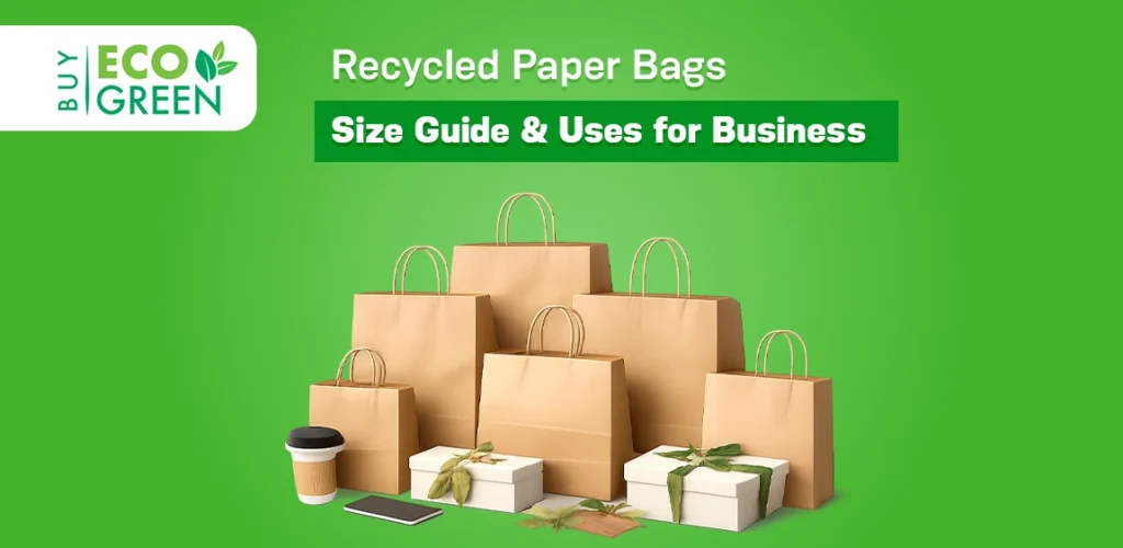 recycled paper bags size
