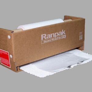 GreenWrap ExBox - Paper Packaging ( white on white )