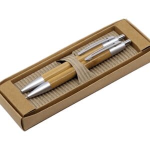 Duo Bamboo Pen and Pencil Set