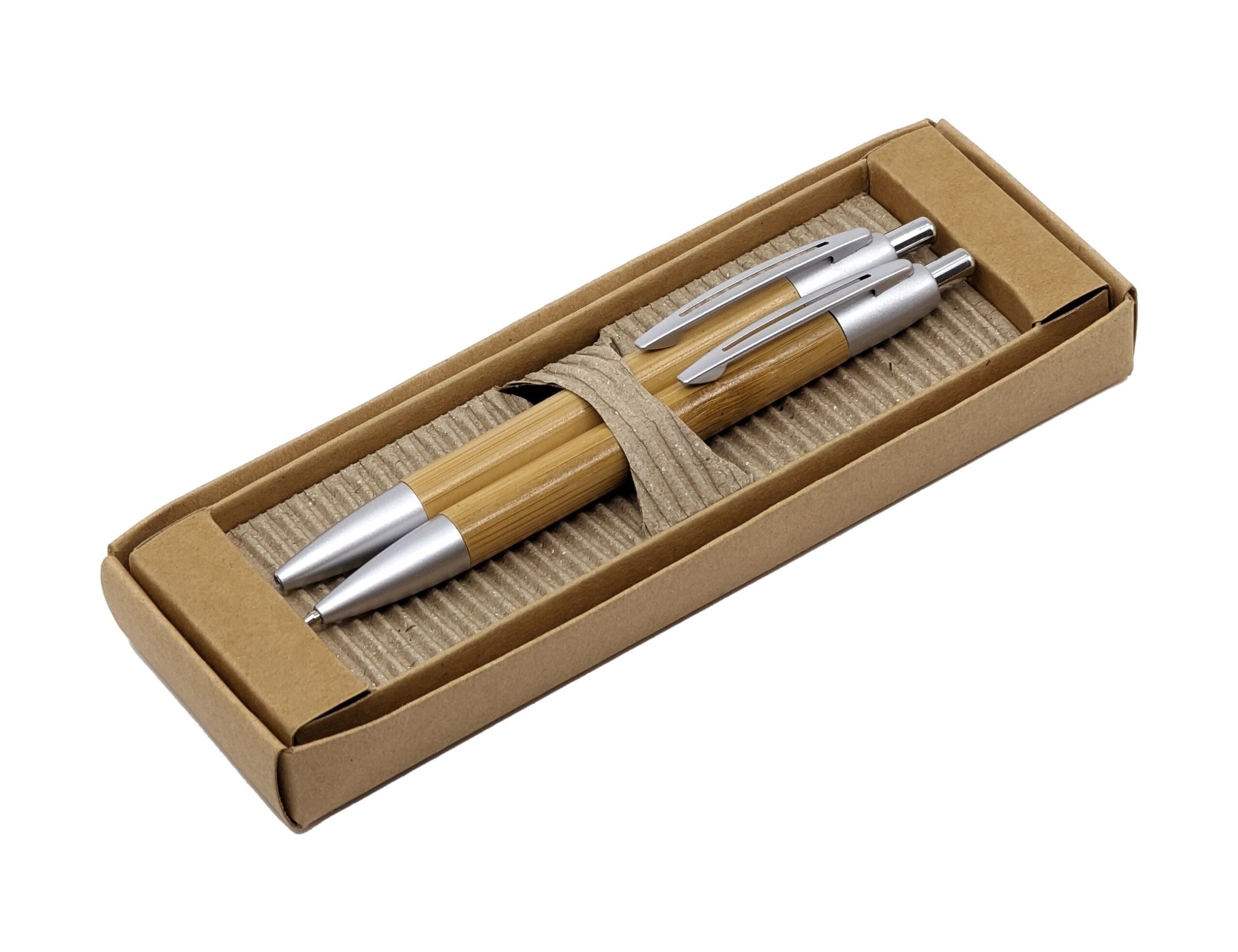 Duo Bamboo Pen and Pencil Set
