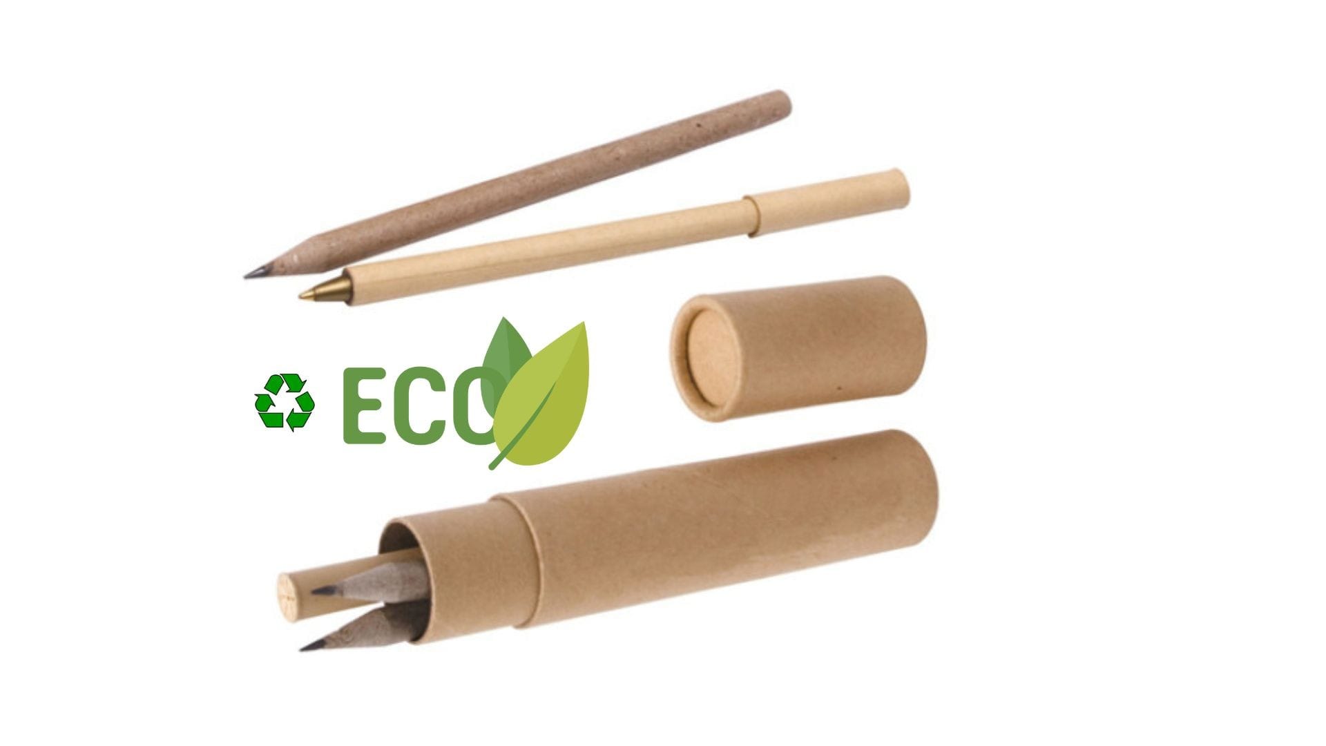 Eco Pen & Pencils Writing Set