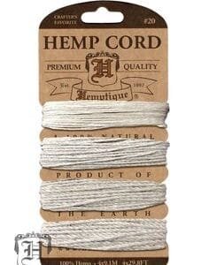 Bamboo Cord - Set of 4 weights Natural