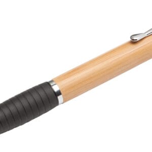 Bamboo Twist Pen with rubber grip