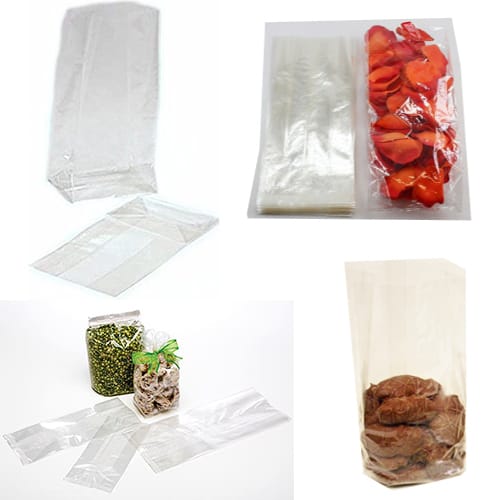 Cellophane Gusseted Bag (260x100x50mm) Pack of 100