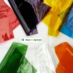 Coloured Cellophane Sheets (Pack of 25, assorted colours)