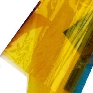 Coloured Cellophane Sheets - Yellow (Pack of 25)