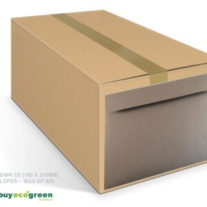 Eco Brown C5 Recycled Envelopes Box of 450