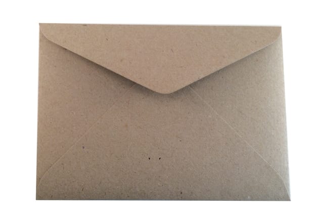 Eco Brown C6 Recycled Envelopes. (Pack of 50)