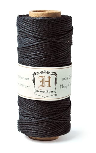 Hemp Twine - Black
