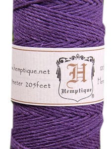 Hemp Twine - Dark Purple