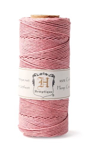 Hemp Twine - Dusty Pink
